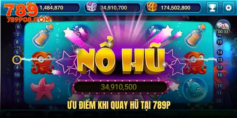 Những điểm manh ấn tượng khi quay hũ trên sảnh